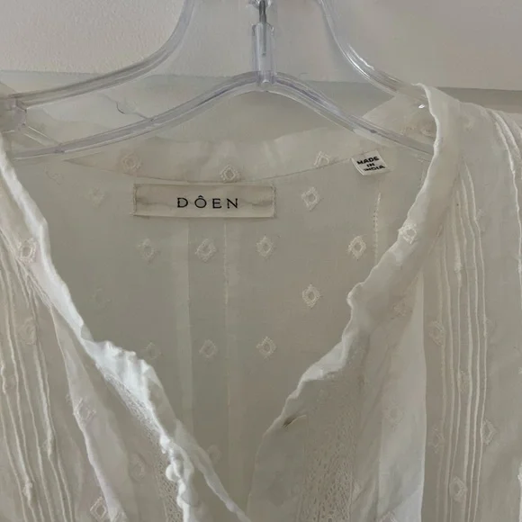 DÔEN Primrose dress, XS, salt - Picture 4 of 8